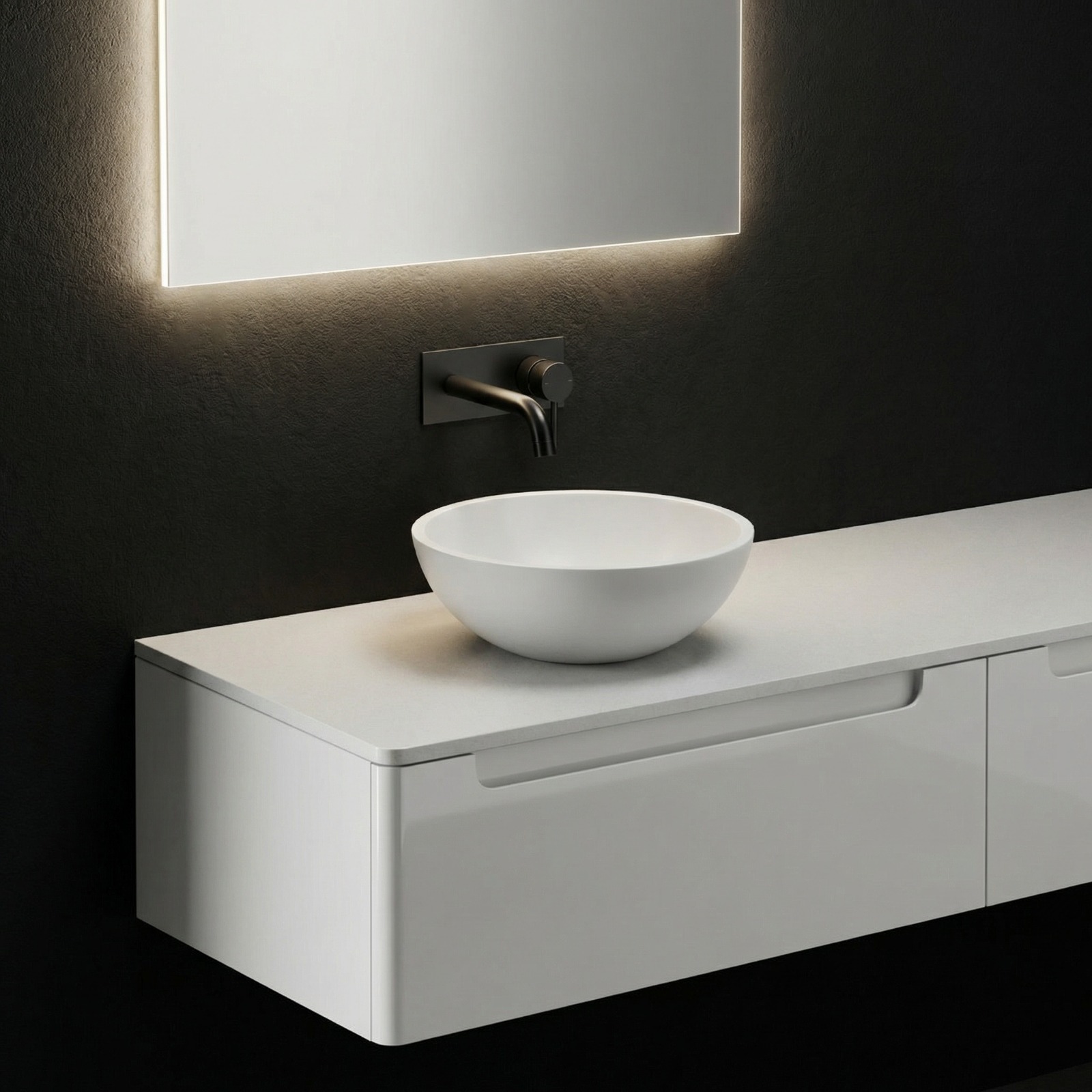 Lavabo Coin superponer