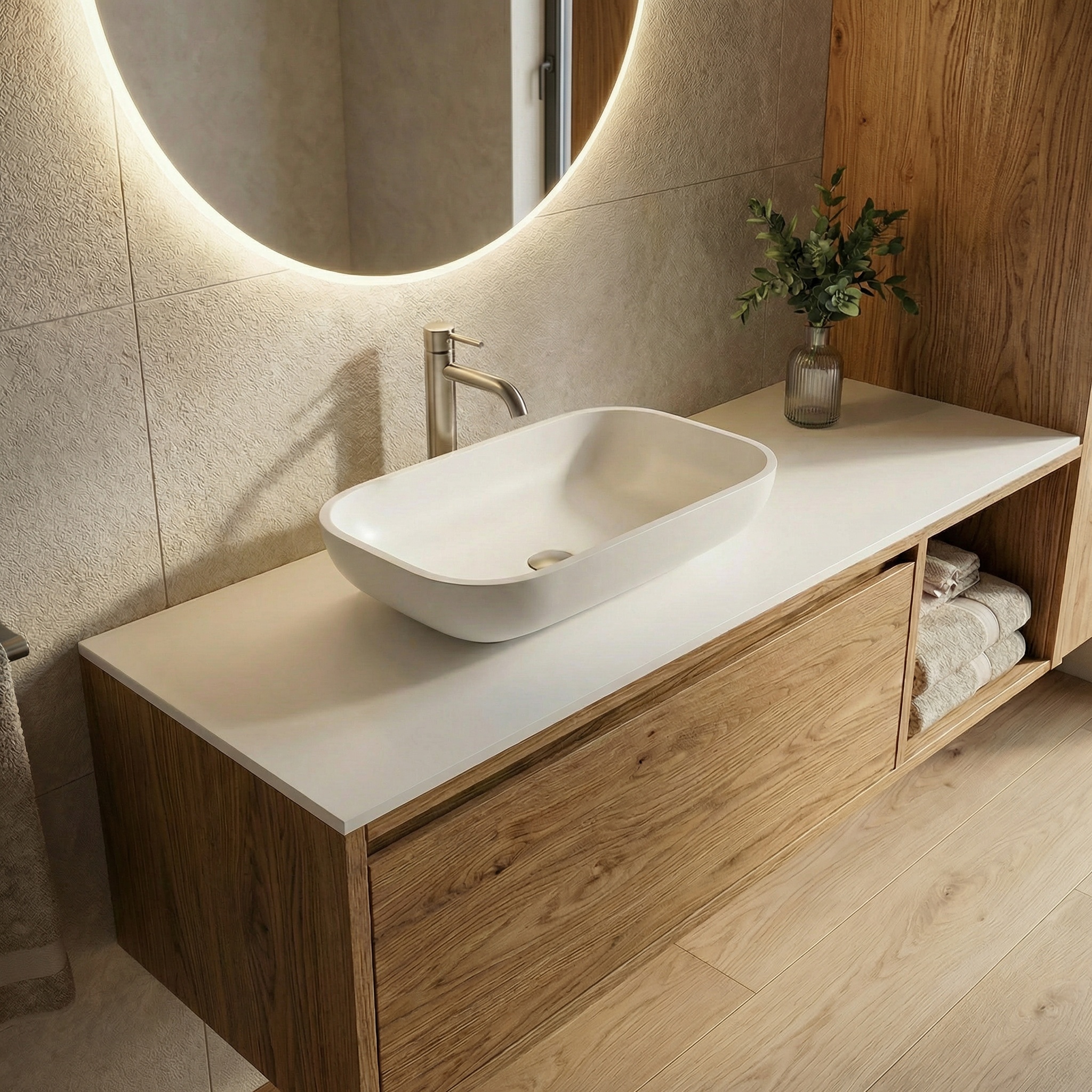 Lavabo Superponer Box R85